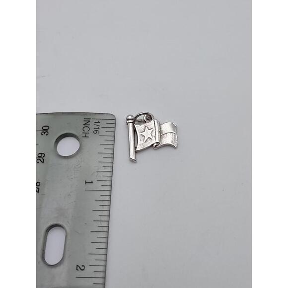 James Avery Retired Texas State Flag Charm 925 Silver 2.22g - Picture 3 of 4